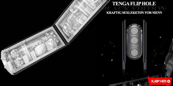 Tenga Flip Hole – Black Edition
